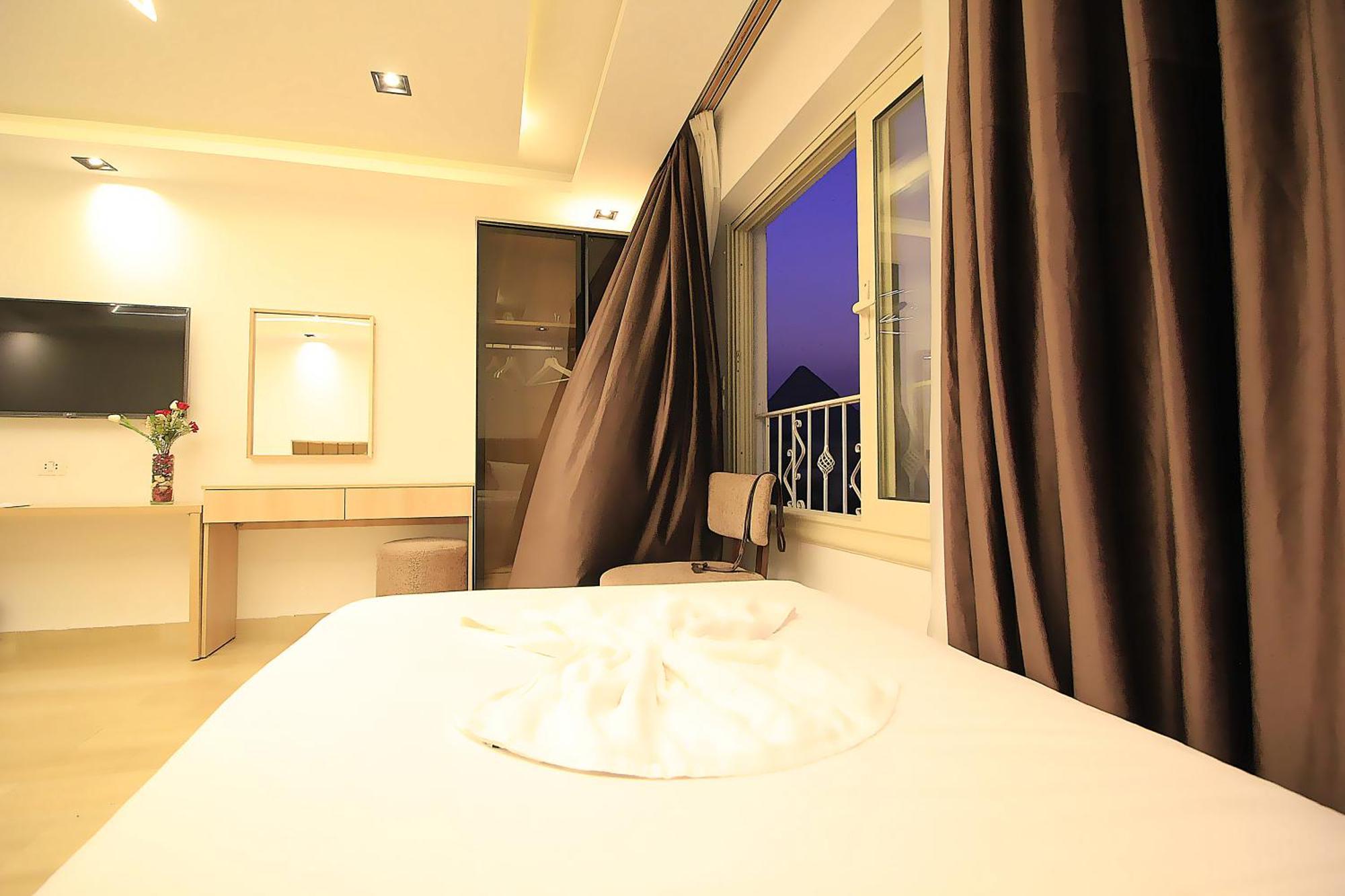 The Platinum Pyramid View Inn Kafret el-Gabal المظهر الخارجي الصورة