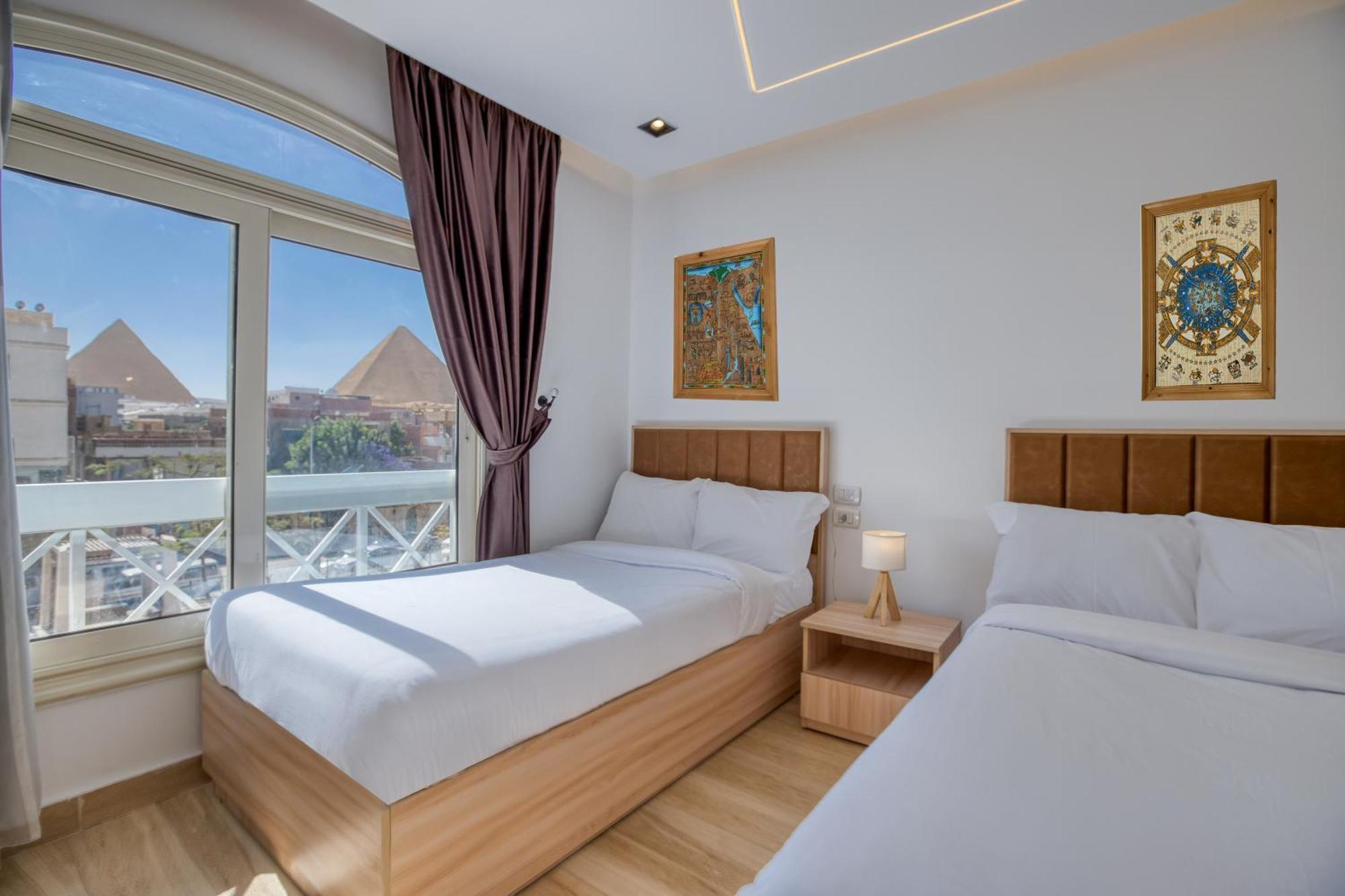 The Platinum Pyramid View Inn Kafret el-Gabal المظهر الخارجي الصورة